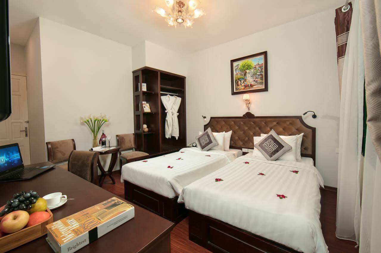 Asia Paradise Hanoi Hotel Bagian luar foto