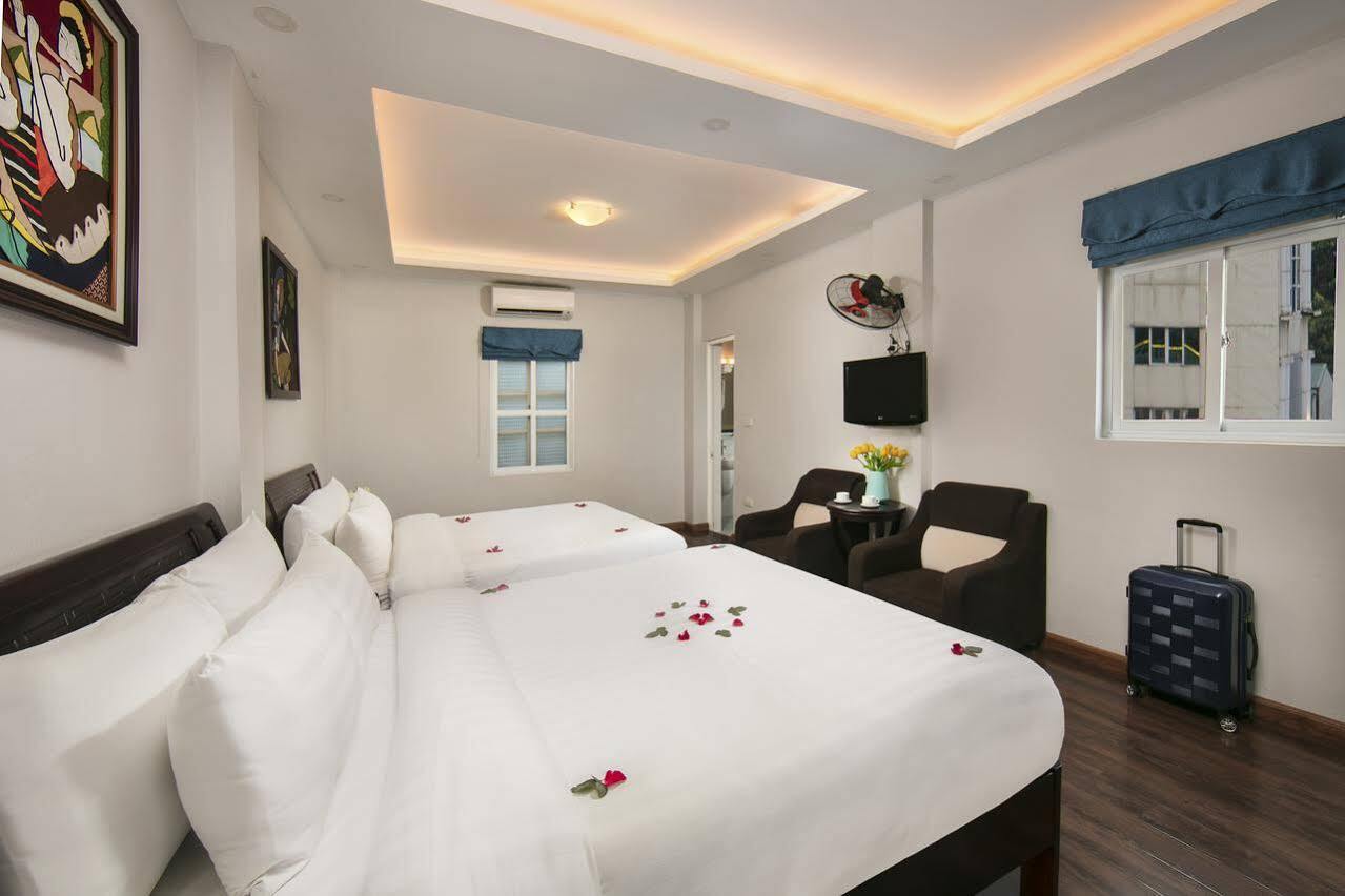 Asia Paradise Hanoi Hotel Bagian luar foto