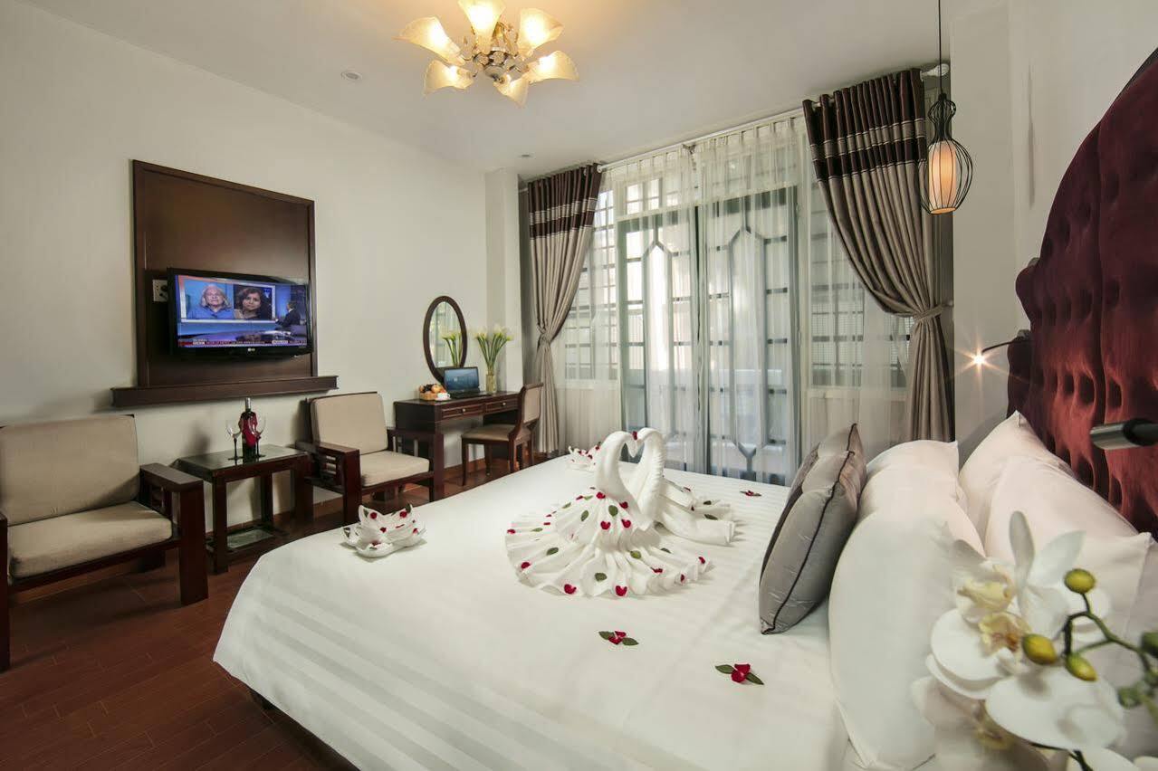 Asia Paradise Hanoi Hotel Bagian luar foto