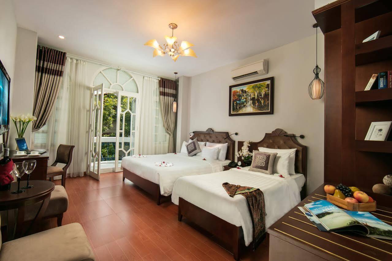 Asia Paradise Hanoi Hotel Bagian luar foto